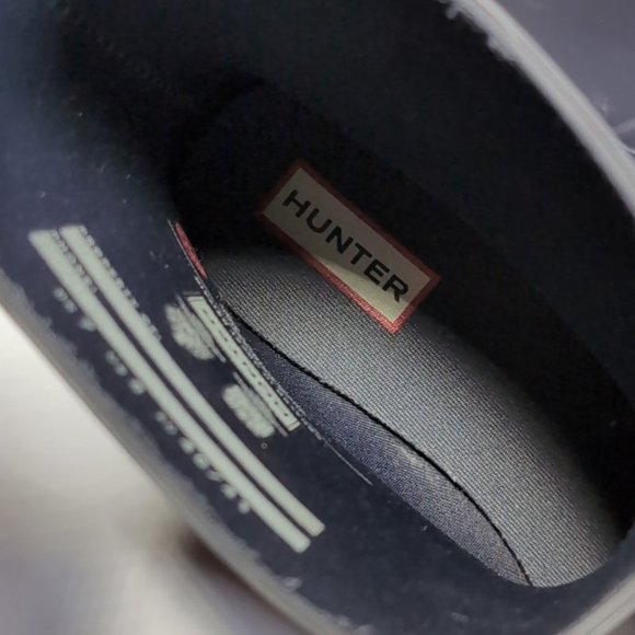 HUNTER Boots Womens 10 ORIGINAL 'PLAY SHORT' Platform Rain Boots SZ - Picture 8 of 9